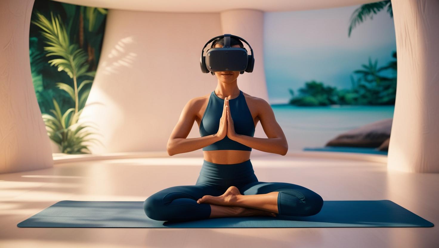 yoga in virtual reality